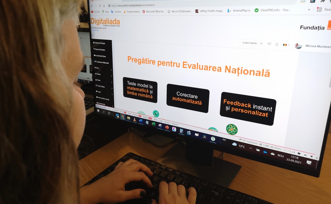 Digitaliada susține elevii în pregătirea pentru Evaluarea Națională printr-o nouă secțiune în platformă și ghiduri pentru limba română