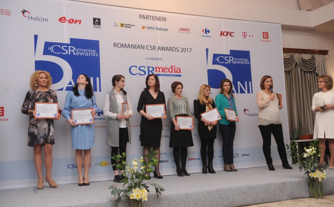 Digitaliada – cel mai bun program de educație la gala aniversară Romanian CSR Awards 2017