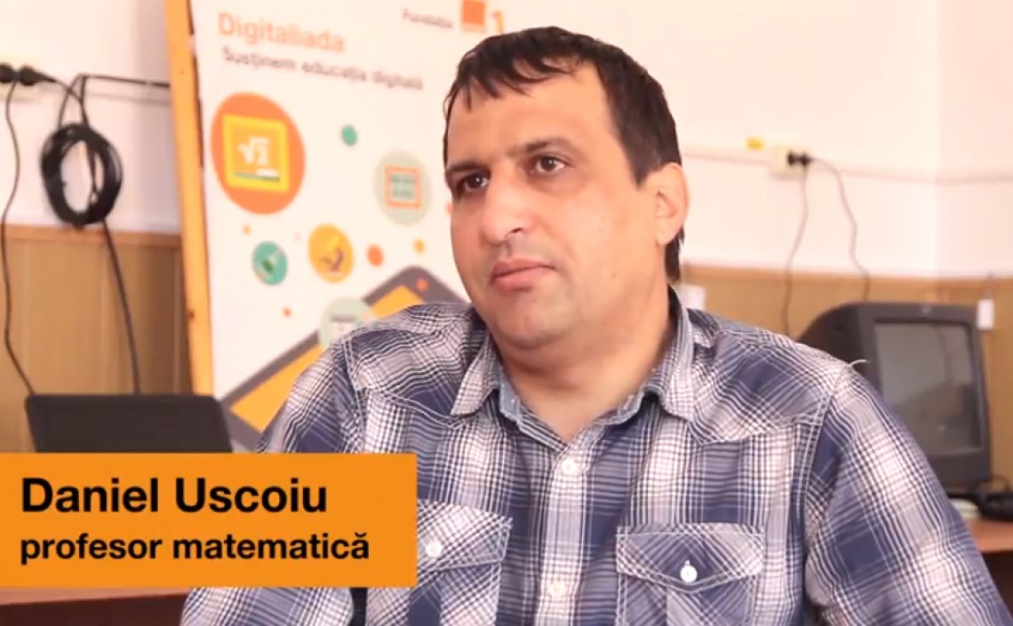 Prof. Daniel Uscoiu, Poiana Mărului: Prin joc, barierele abstracte ale matematicii au fost depășite