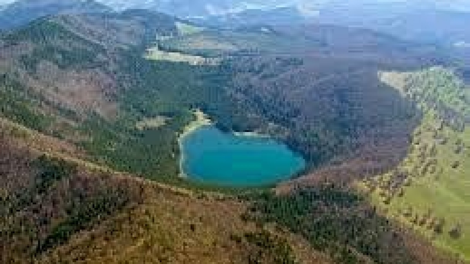 Озеро в Румынии Sinoe